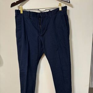 J Crew Chino Navy Waist 30 Length 30